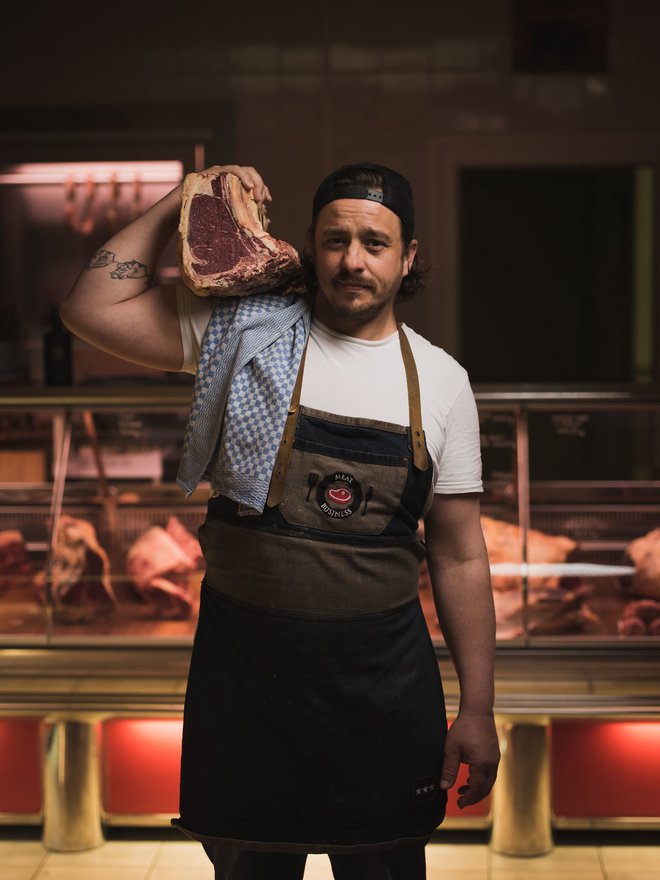Poznavalec mesa Marko Butalič – njegov je Meat Business Shop. (Foto: osebni arhiv)
